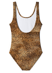 Cheetah Tank Swimsuit