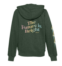 PORT 213 | The Future is Bright Zip Hoodie | Green